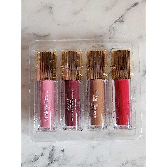 Ulta Beauty Lip Library 16-Piece Set Matte Lip Cream & Lip Stain Gloss - Picture 5 of 10